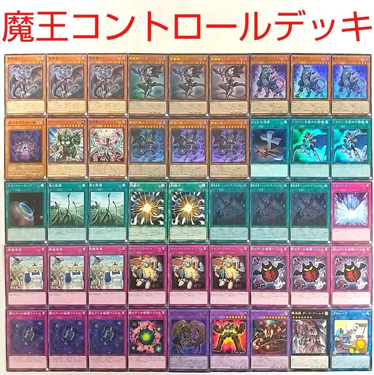 ウイルスディストピア デッキ ガチ構築 メイン40枚+EX15枚 遊戯王